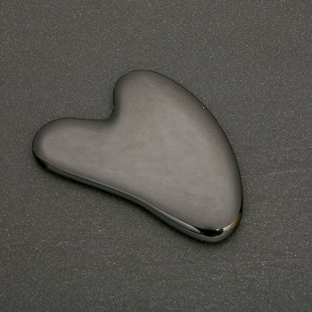 Guasha masážní kámen z agátu, 5,5×8 cm