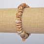 Náramek z krajinového jaspisu – přírodní kámen, fasetované korálky, průměr 12×5 mm, délka 18 cm (elastická guma)