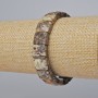 Náramek z krajinového jaspisu, přírodní kámen, obdélníkově broušené články, průměr 12×10 mm, délka 18 cm, elastický