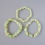 Náramek z onyxu, facettovaný, průměr korálků od 8×3 mm do 14×3 mm ±, délka 18 cm ± (elastický)