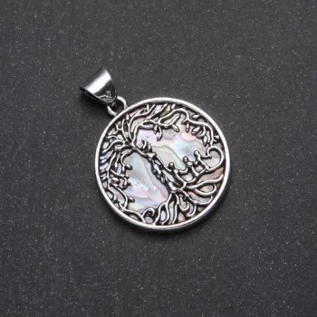 Přívěšek Strom haliotitu (umělý), průměr 32 mm