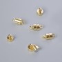 Magnetické zapínání zlatistého odstínu kovu, rozměr 11,5×6 mm, 1 ks