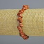 Náramek Aventurín Zlatý písek (syntetický) drobná zrna, průměr 8×5 mm, délka 18 cm (elastický)