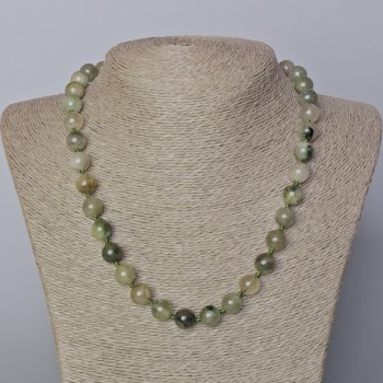 Náhrdelník z fantomového křemene s rutilem