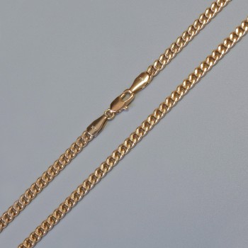 Řetízek Xuping pozlacený 18K, tloušťka 3,5 mm, délka 45 cm