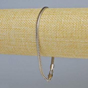 Náramek Xuping rhodiovaný, tloušťka 3,5 mm, délka 21 cm