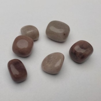 Rhodochrozit s facettováním 22×17 mm (±) suvenýrový kámen