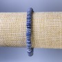Náramek ze sodalitu ve tvaru rondelu 6×2 mm, délka 18 cm, elastický na gumičce