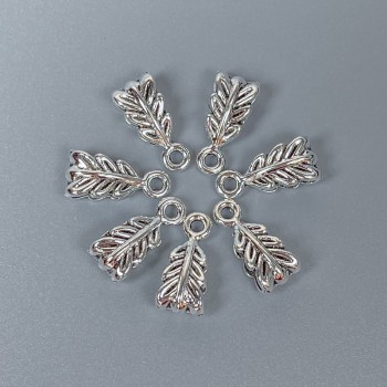 Фурнітура бейл колір металу срібло, розмір14х7х5мм+- отвори, діаметр 2, 5мм+-, діаметр 1, 8мм+- фасування 22шт