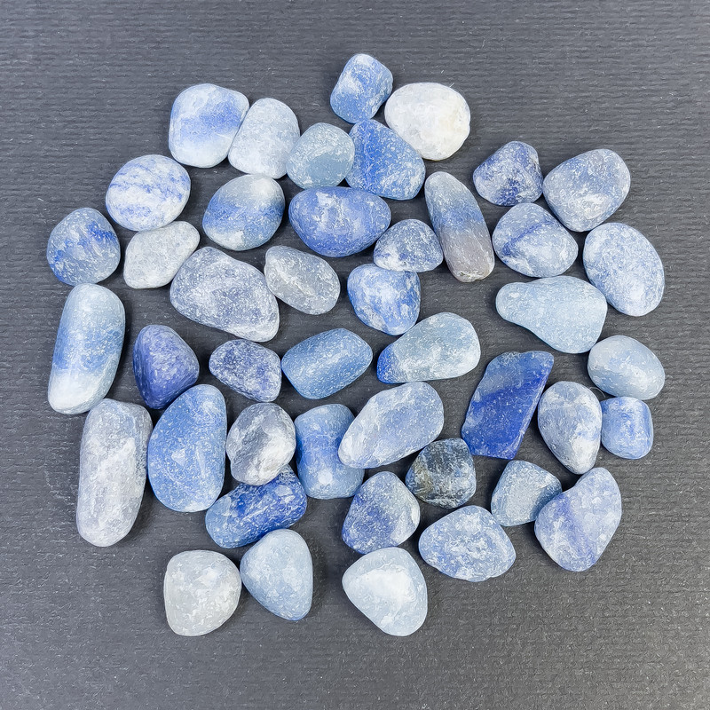 Přírodní kámen, modrý aventurín, fasetované samorodky bez díry, 10–14×4–6 mm (+-)
