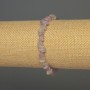 Náramek z ametystu – drobné kousky, průměr 8×4 mm, délka 18 cm, elastický