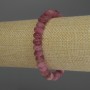 Náramek z turmalínu ve tvaru rondelu, 8×5 mm, délka 18 cm, elastický