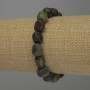 Náramek z jaspisu „Krev draka“ galťovka, průměr 10–12×10 mm, délka 18 cm ±, elastický