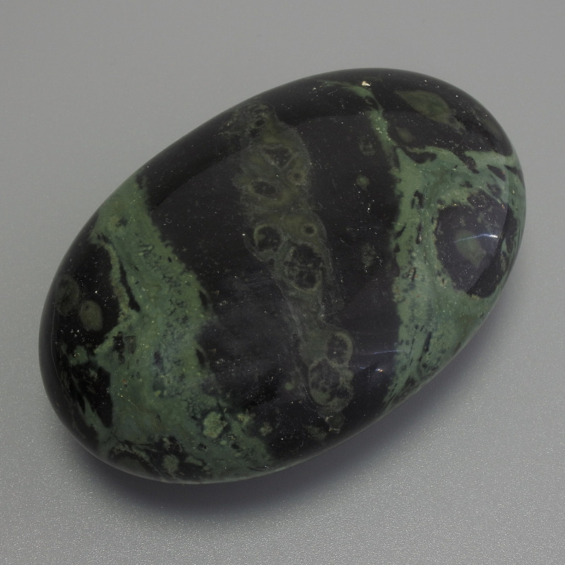 Suvenýr z přírodního kamene oceánská jaspis ovál 60×40×20 mm+
