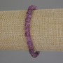 Náramek z turmalínu – broušené kubické korálky, průměr 5 mm, délka 18 cm (na gumičce)