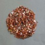 Přírodní karneol, drť bez otvoru 4–8×4–7 mm ± (na 100 g ±)
