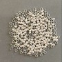 Fixátory krimpů «zahipy», průměr 2,5 mm, barva kovu «stříbro», balení 200 g