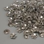 Koncovka na korálek, barva kovu stříbrná, průměr 6×1 mm ± otvor, průměr 1 mm ± balení 20 g (~148 ks)