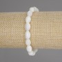 Náramek z perleti 'Zrno', průměr 11×7 mm, 5 mm ±, délka 18 cm ±, elastický