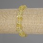 Náramek z citrínových čipů, průměr 8–15×2–6 mm, délka 18 cm, elastické provedení