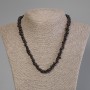 Náhrdelník z granátových zrn, průměr 6–9×2–4 mm, délka 50 cm ± se zapínáním