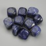 Přírodní kámen sodalit – broušené nuggety bez otvoru 16–18 × 17–18 mm ± (za 100 g ±)