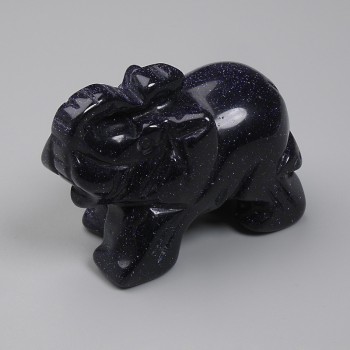 Сувенірна статуетка Слон Авантюрин Ніч Каїра 55х35х26мм+