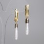 Náušnice z barokních perel 25×5, 5 mm ±, délka 50 mm ± (různých velikostí)