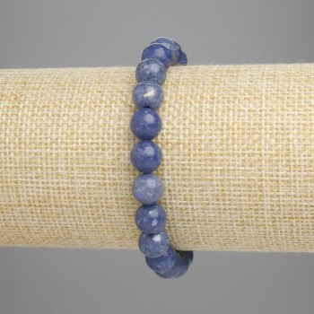 Браслет губчастий Корал гладка кулька 8мм+-, довжина 18см+- стрейч