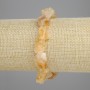 Náramek z nerafinovaného citrínu, korálky 13–16 × 8–14 mm, délka 18 cm, elastický