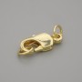Cena za 1 ks. karabínový zámek, průměr 16×7 mm, barva kovu zlato