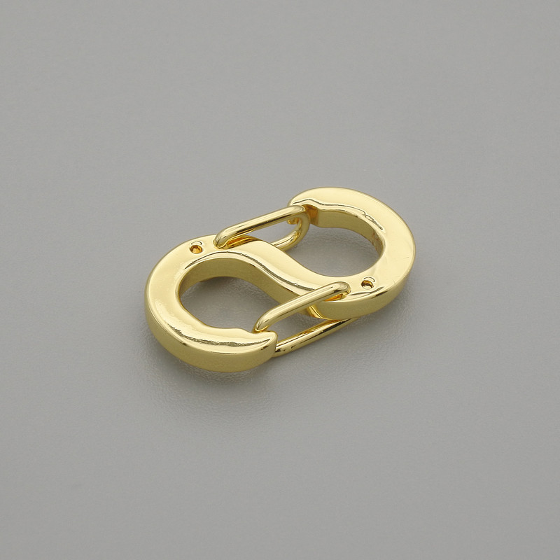 Kování zapínání Zámek 16×8,5 mm +- zlatý kov