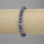 Náramek z houbovitého korálu, hladká korálová kulička, průměr 6 mm ±, délka 18 cm ±, elastický