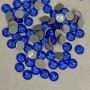 Modré štrasové kamínky pro fixaci za studena, průměr 6 mm ±, balení 205 g