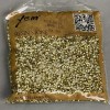 Žluté štrasové kamínky, průměr 3 mm, balení 110 g (±)
