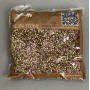 Fialové štrasové kamínky, průměr 3 mm, balení ±105 g