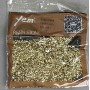 Žluté štrasové kamínky, průměr 2 mm, balení cca 30 g (±)