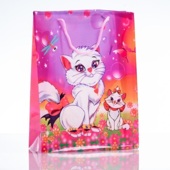 Пакет подарунковий 24х18см (матеріал ПЕ)