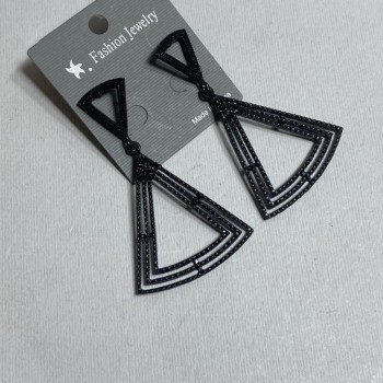 Dlouhé večerní náušnice, délka 6,5 cm