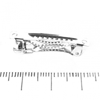 Ціна за уп. /10шт. 30мм Основа під Заколку металева