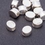 Korálková vložka Koruna, průměr 5×8, 5×10 mm, otvor 3 mm, balení 20 g ± 13 ks
