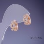 Náušnice Xuping Řetízky 13×6 mm pozlacení 18K