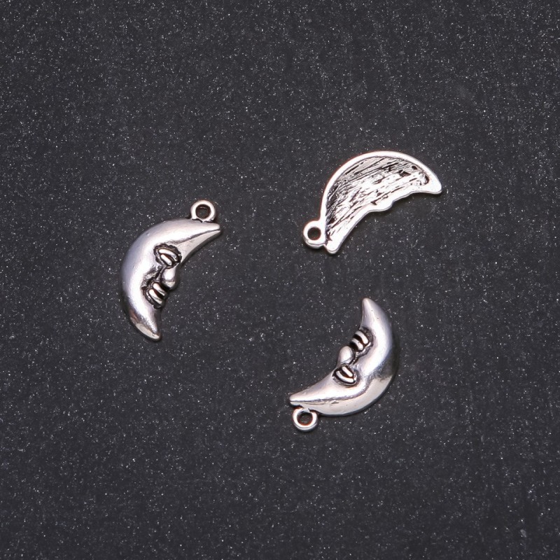 Přívěšek Měsíc 19×9 mm, balení 20 g ± 16 ks