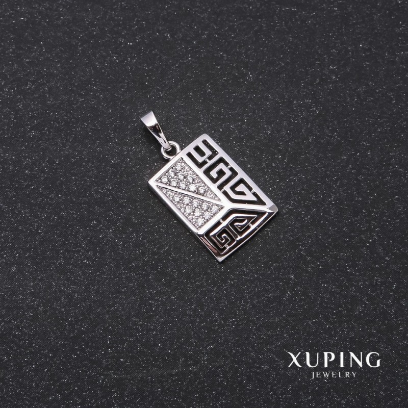 Přívěsek Xuping «Versace» 23 × 19 × 12 mm rhodiovaný