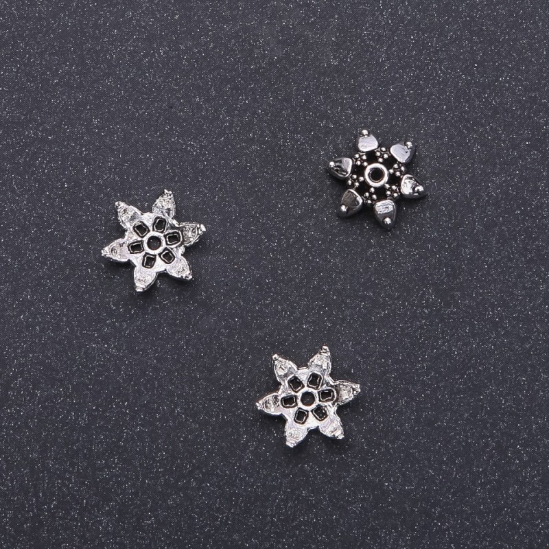 Koncovka pro šperky, průměr 11 mm, průměr 1,35 mm, balení 20 g, 34 ks (+ -)