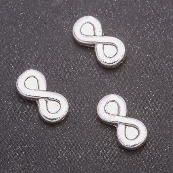 Korálka-vložka, průměr 13×6 mm, vnitřní otvor 0,8 mm, balení 20 g, 23 ks