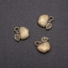 Фурнітура підвіска Яблуко (бронза ", діаметр 11х11мм, діаметр in-1, 5 мм фас. 20гр. + - 24шт