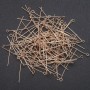 Špendlík s očkem pro bižuterii, délka 40 mm, barva žlutého kovu 0,5 kg