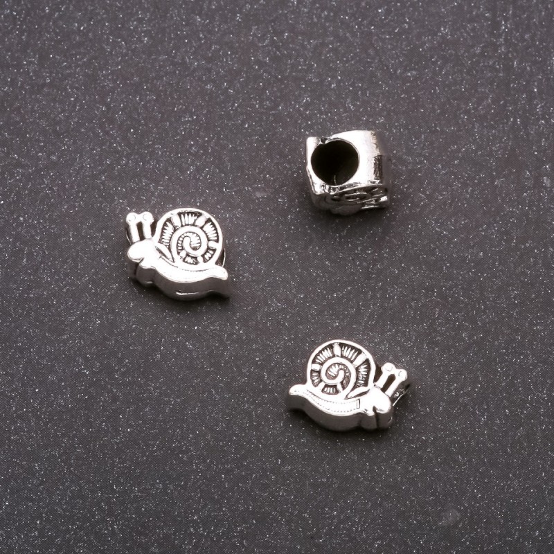 Příslušenství – korálka-vložka Pandora Spirálová, průměr 11×9 mm, vnitřní otvor 4 mm, balení 20 g ± 11 ks