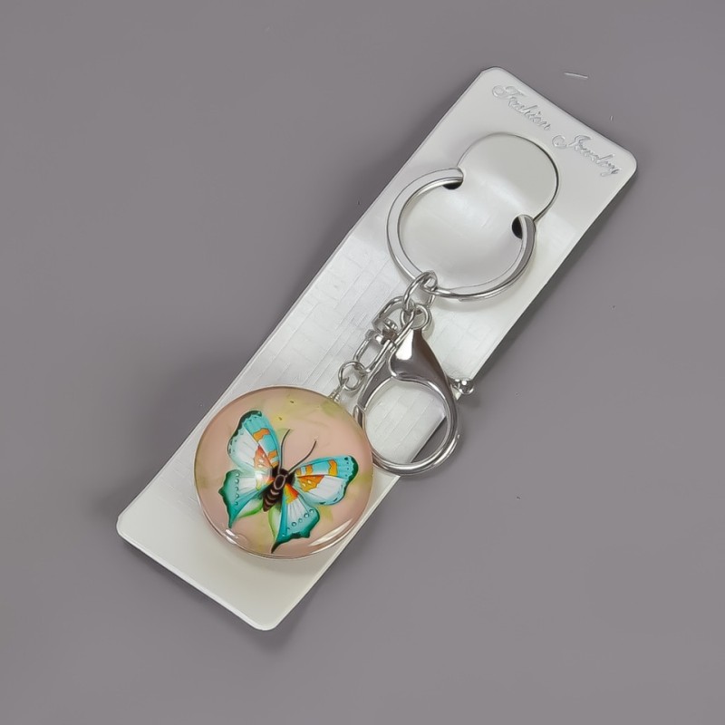 Přívěšek na klíče, průměr 3,5 cm, délka 9 cm